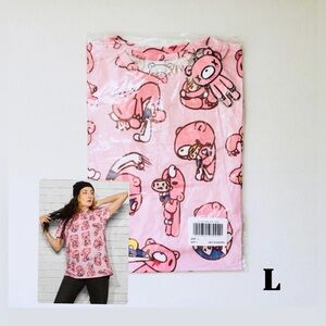 Cakeworthy X Gloomy Bear AOP T-Shirt Unisex Size L
